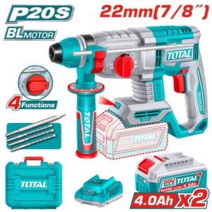 TOTAL TRHLI212282 Cordless rotary hammer 20V