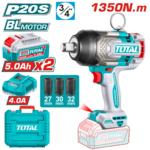 TOTAL TIWLI20135 Cordless impact wrench 20V