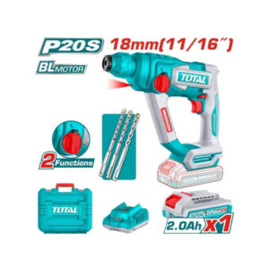 TOTAL TRHLI201881 Cordless rotary hammer 20V