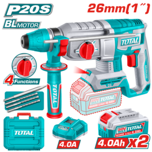 TOTAL TRHLI262085 20V cordless SDS Plus rotary hammer