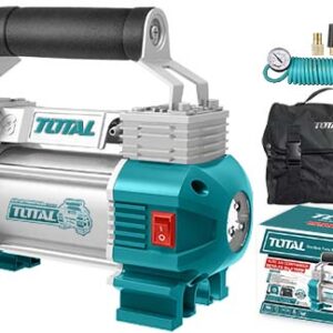 TOTAL TTAC2506 12V dual cylinder auto air compressor