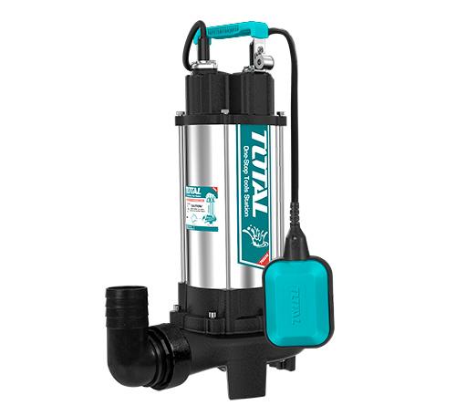 TOTAL TWP7150026 2HP Sewage Submersible Pump with Cutter 1 TOTAL TWP7150026 2HP sewage pump with cutter