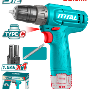 TOTAL TDLI12456 Cordless drill 12V
