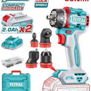 TOTAL TDLI206686 Cordless multi-head drill driver 20V