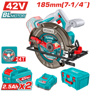 TOTAL TSLI4218512 Cordless circular saw 42V