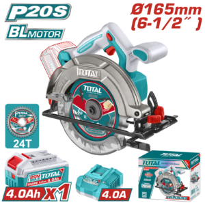 TOTAL TSLI16523 Cordless circular saw 20V
