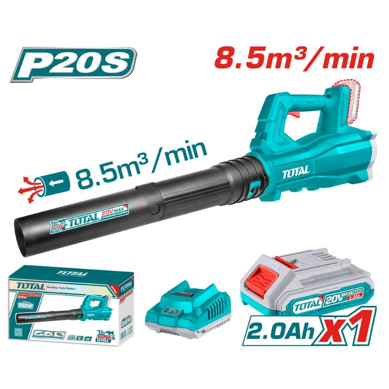 TOTAL TABLI203235 Cordless blower 20V 1 TOTAL TABLI203235 Cordless blower 20V